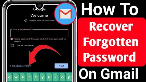How To Recover Forgotten Password On Gmail Recover Forgotten Gmail