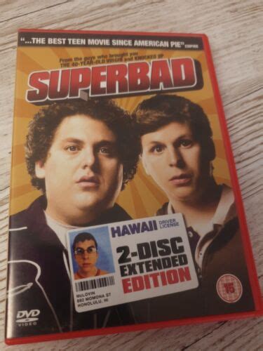Superbad Unrated Dvd 2008 2 Discs Extended Edition Ebay
