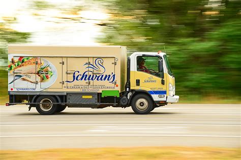 Schwan's home service is an equal employment opportunity employer. 150915-truck-food-delivery-schwans.jpg | A Schwan's truck ...