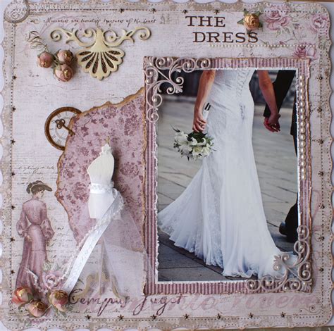The Dress Bridal Shower Scrapbook Wedding Scrapbook
