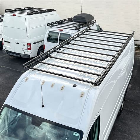 H21 Ladder Roof Rack For Ram Promaster 2013 On 159 High Roof Extended