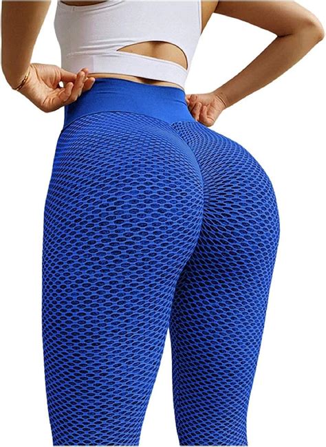 Amazon Com Yoga Pants For Women High Waist Womens High Waisted Yoga
