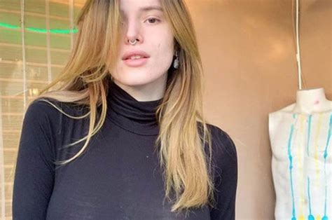 Ex Disney Star Bella Thorne Ditches Bra For Raunchy Instagram Snap