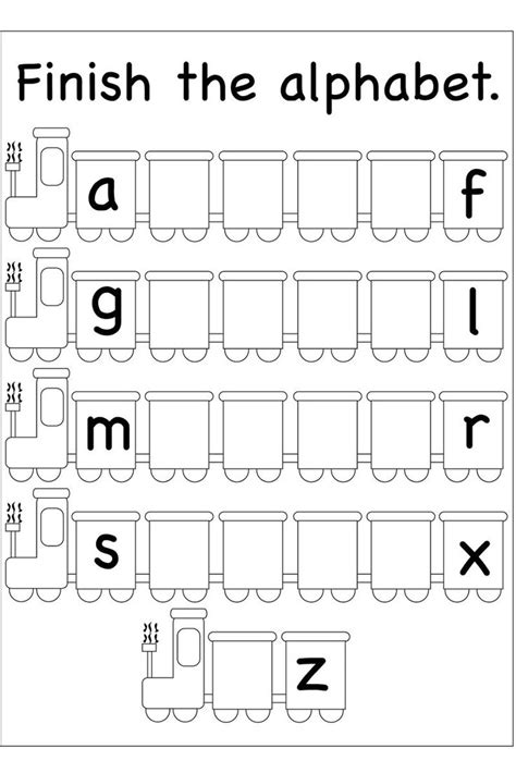 Learning The Alphabet Worksheets Free Printable
