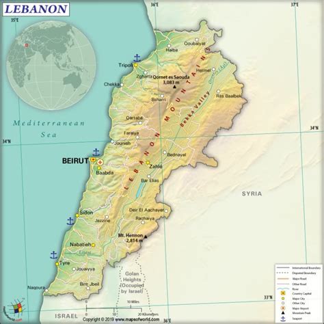 What Are The Key Facts Of Lebanon Lebanon Facts Answers
