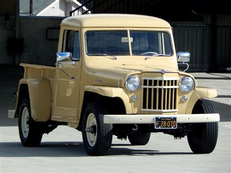 1953 Willys Overland 1 Ton 4wd Jeep Pickup Truck 283 V8 Engine Manual