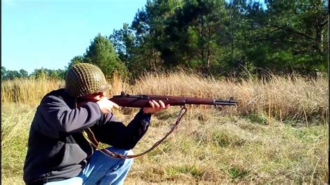 Shooting The M1 Garand Service Rifle Youtube