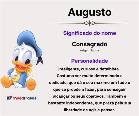 Origem Do Nome Augusto