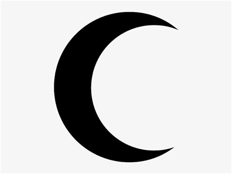 Moon Clipart Black And White Solid Black Crescent Moon Crescent Moon
