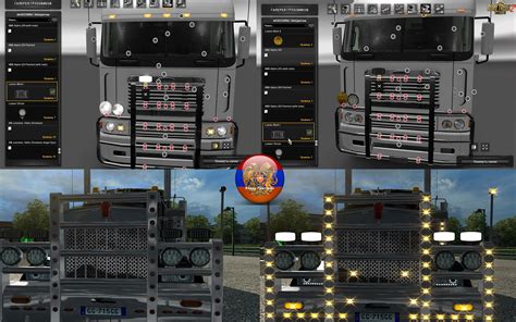 New Led Lights For All Trucks 126x Ets2 Mods Euro Truck