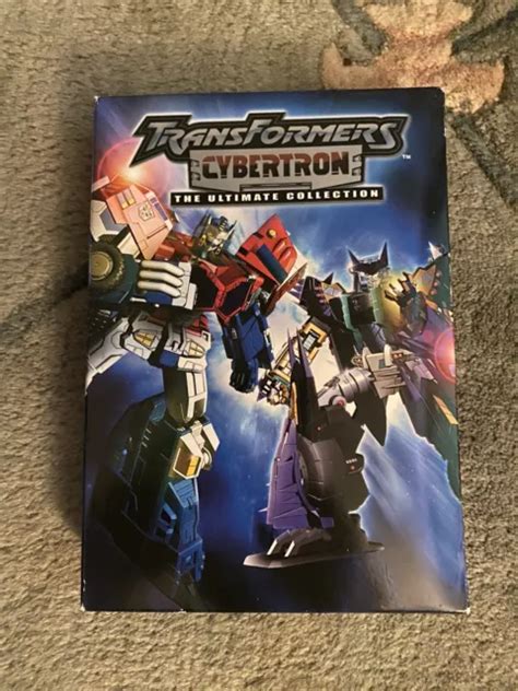 Transformers Cybertron The Ultimate Collection Dvd 2008 4 Disc Set