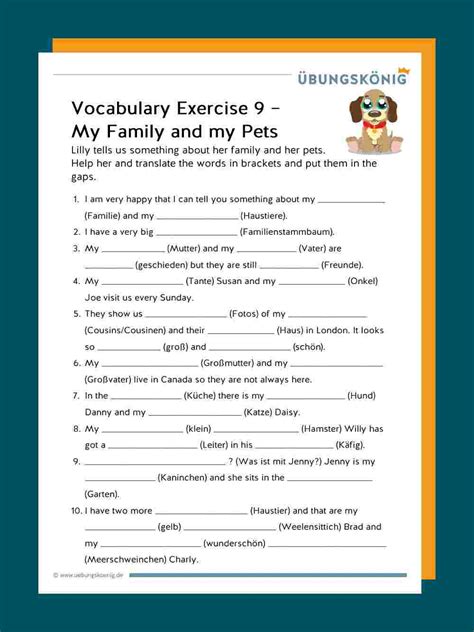 Englisch arbeitsblätter schularbeit schulaufgaben englische grammatik klassenarbeiten englischunterricht erste klasse schule grammatik. Arbeitsblätter Englisch 5 Klasse Vokabeln - Vocabulary ...