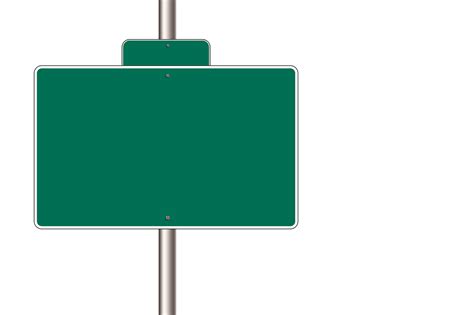 Sign Big Image Png Blank Street Sign Png Clipart Full