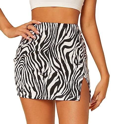 Best Zebra Print Mini Skirts To Wear This Season