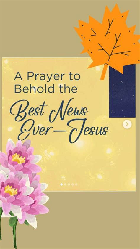 Best News Ever In 2023 Good News Prayers Bible
