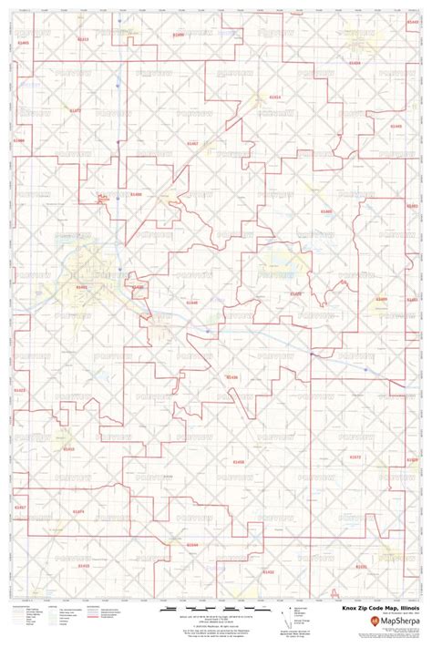 Knox County Zip Code Map Fill And Sign Printable Temp