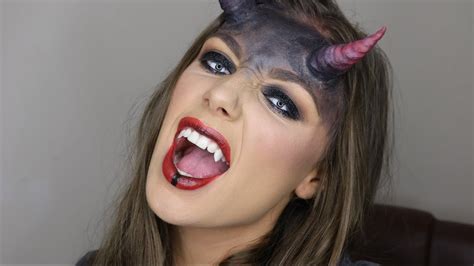 Sexy Devil Make Up Tutorial 31 Days Of Halloween Youtube