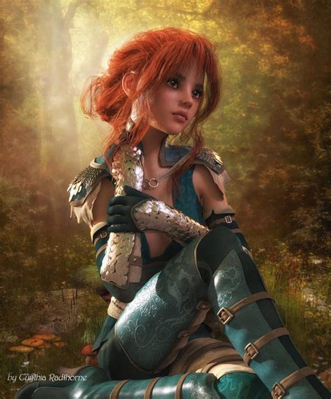 F Cleric Medium Armor Female Deciduous Forest Trail By C Radthome Med