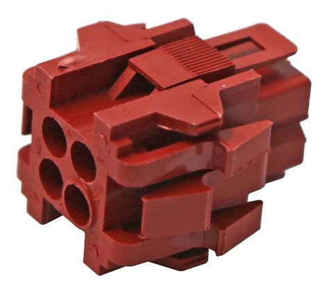 Rectangular Power Connector In Line 4 Contacts Metrimate Series