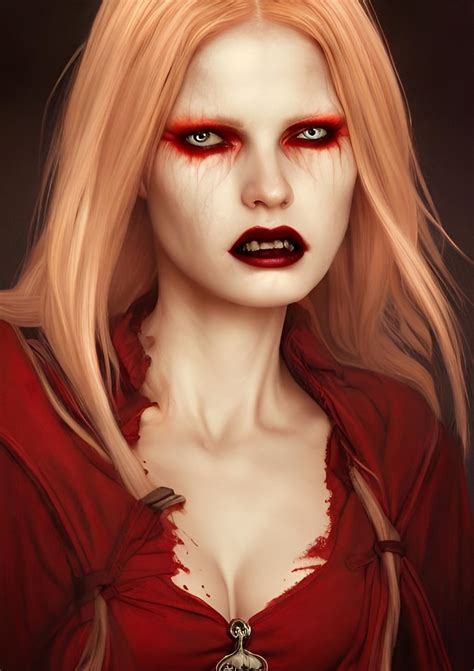 blonde vampire 1 by astralwolf79 on deviantart