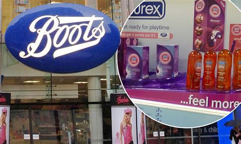 Sex Toys For Sale At Boots Displayed Near Healthcare Products In Full