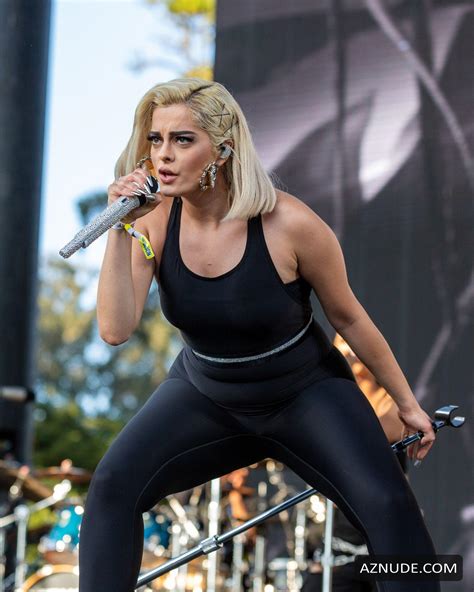 Bebe Rexha Sexy During Outside Lands Music Festival At