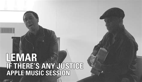 Lemar If There S Any Justice Apple Music Session Youtube