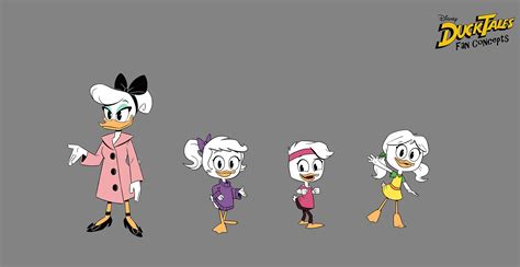 Ducktales 2017 Daisys Nieces April May And June By Marcellsalek 26 On