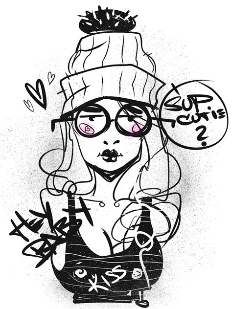 Easy Graffiti Sketches At Explore Collection Of