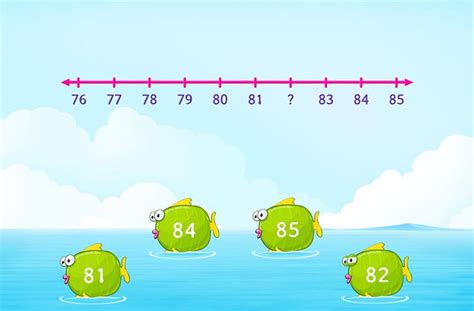 Complete The Number Line Game Math Games Splashlearn