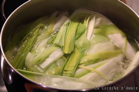 Recette Poireaux à la vinaigrette