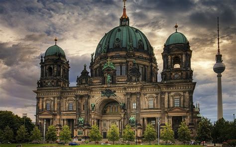 Pictures Berlin Cathedral Germany Temple Cities