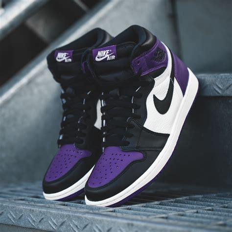 Check out our air jordan 1 selection for the very best in unique or custom, handmade pieces from our shoes shops. AIR JORDAN 1 RETRO HIGH OG "COURT PURPLE" | City Blue
