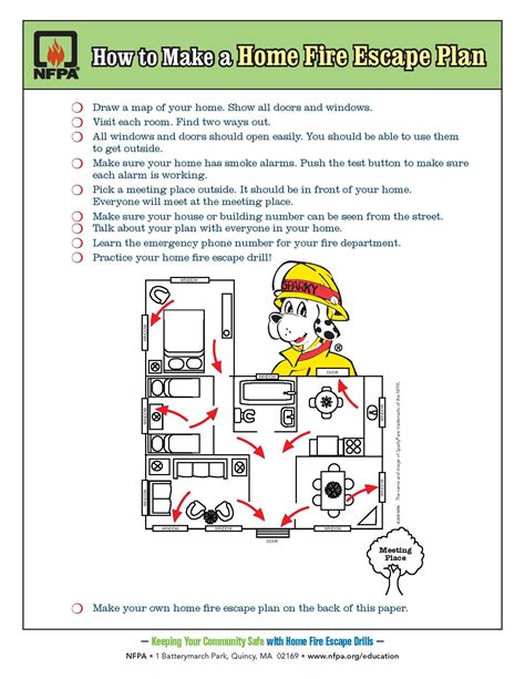Https://wstravely.com/home Design/fire Safety Escape Plan For In A Home