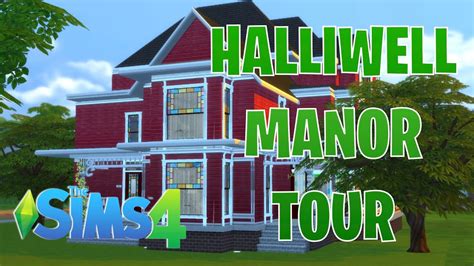 On the first floor is kitchen, which is joined with dinning room, living room suitable for conferences, then t. Sims™4 : Halliwell Manor Tour • NEW CC - YouTube