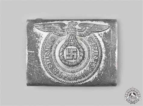 Germany Ss A Ss Emncos Belt Buckle Emedals