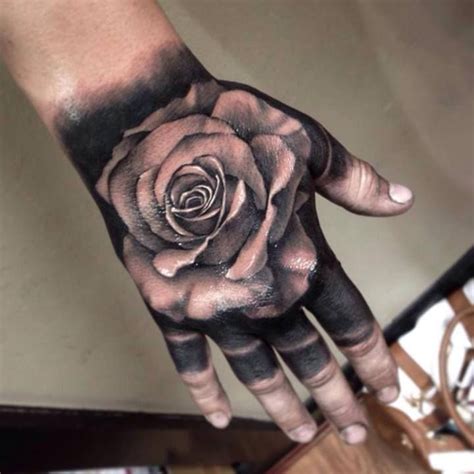 18 Best Black And Grey Rose Tattoos Men Images On