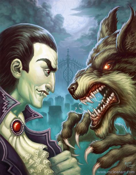 Mclean Kendree News Vampires Vs Werewolves Pandoras Vase Vampires And Werewolves Vampire