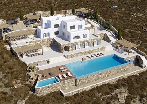 Mykonos Villa on Behance