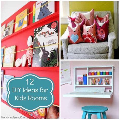 12 Diy Ideas For Kids Rooms Musely