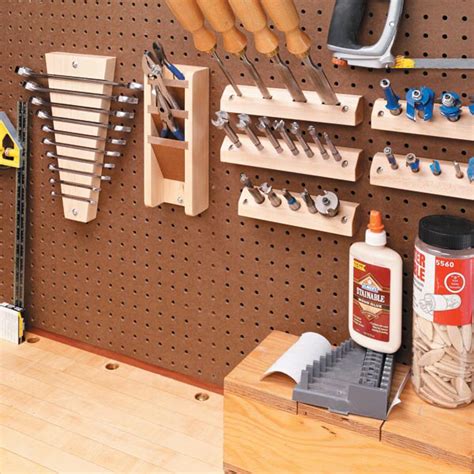 Custom Pegboard Tool Holders With Images Workshop Storage Garage
