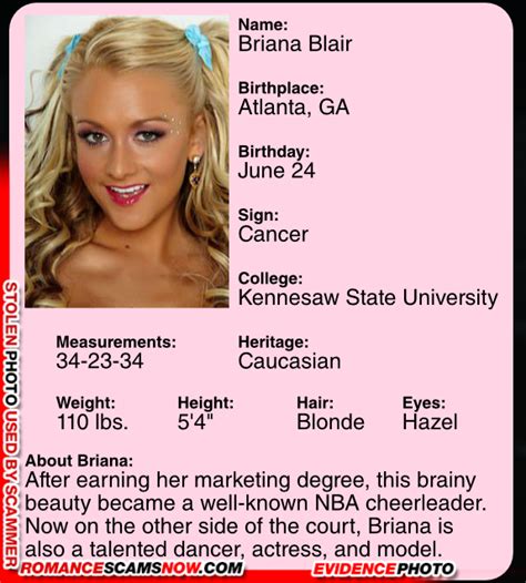 KNOW YOUR ENEMY Briana Blair Do You Know This Girl