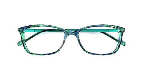 Specsavers Womens Glasses Saphire Blue Angular Frame €149