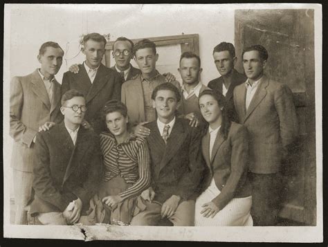 Group Portrait Of Young Jewish Men And Women In Bukhara Collections