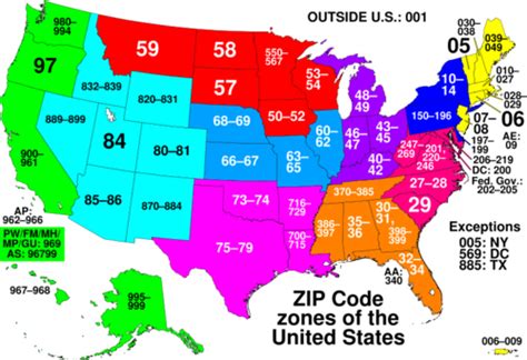 Atlast Zip Code Map