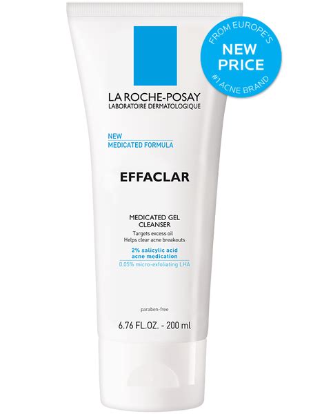 Effaclar Medicated Acne Face Wash | La Roche-Posay in 2020 | Acne face