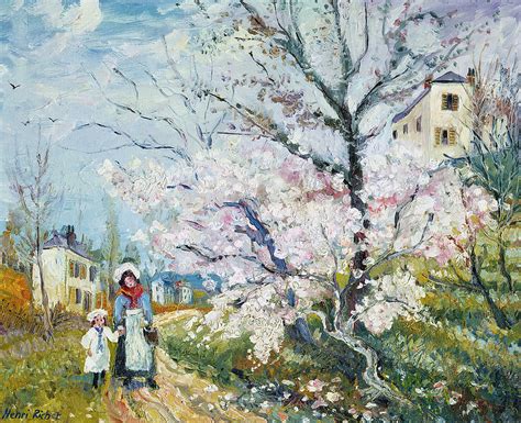 Spring Blossom Painting By Henri Richet Fine Art America