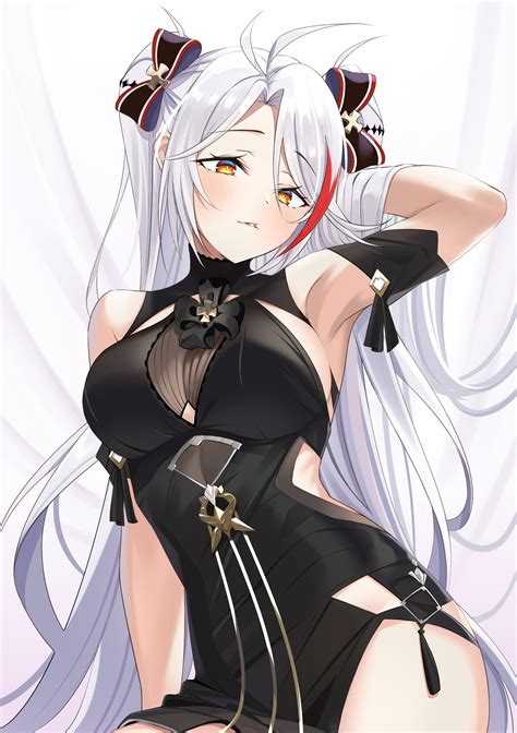 Prinz Eugen And Prinz Eugen Azur Lane Drawn By Xiaoxiao De Kuangsan