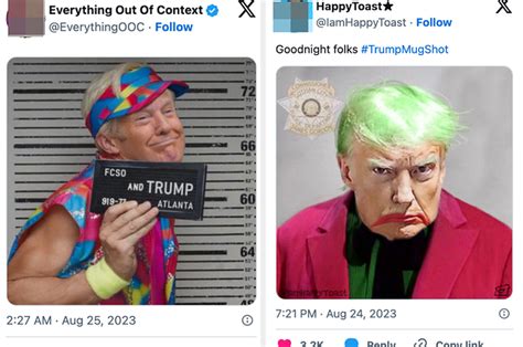 Here Are 37 Of The Most Hilarious Trump Mugshot Jokes And Memes Ive