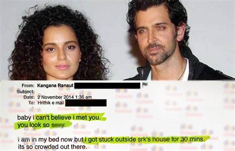 Their relationship came to end in 2014. Alert! Kangana Ranaut's Desperate Emails To Hrithik Roshan ...